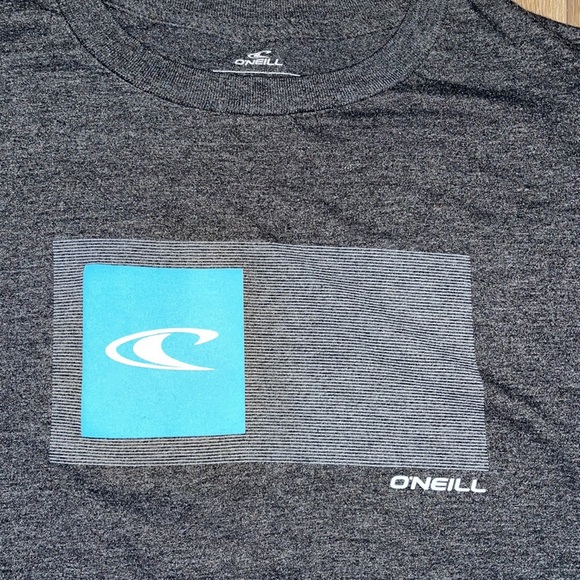 Men’s O’Neil Heather gray shirt sleeve graphic premium Tshirt men’s size M - Picture 2 of 4